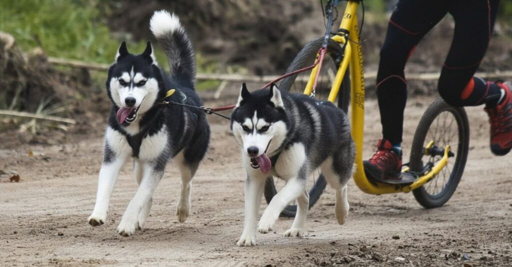 Le Cani-trottinette : l'alliance parfaite entre vitesse et complicité