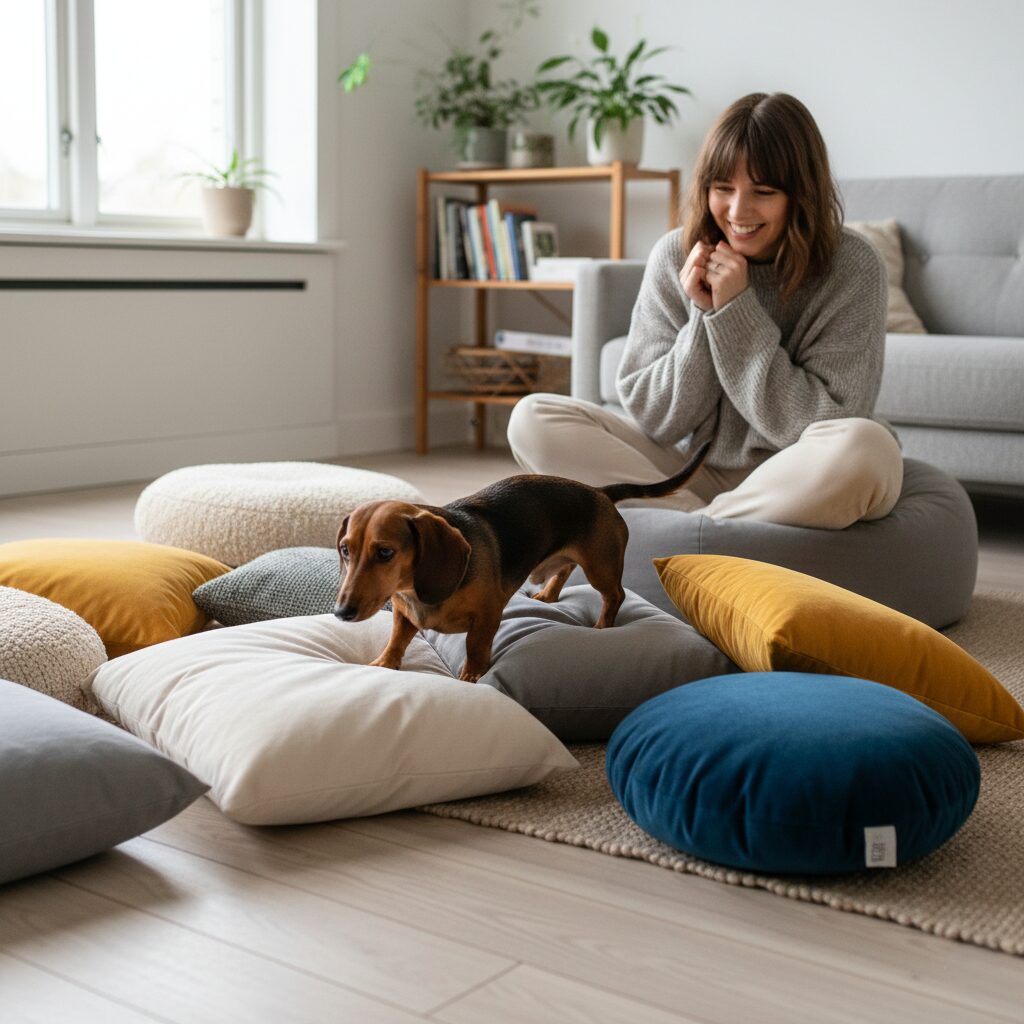Proprioception avec son teckel